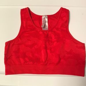 💪Red Sports Bra